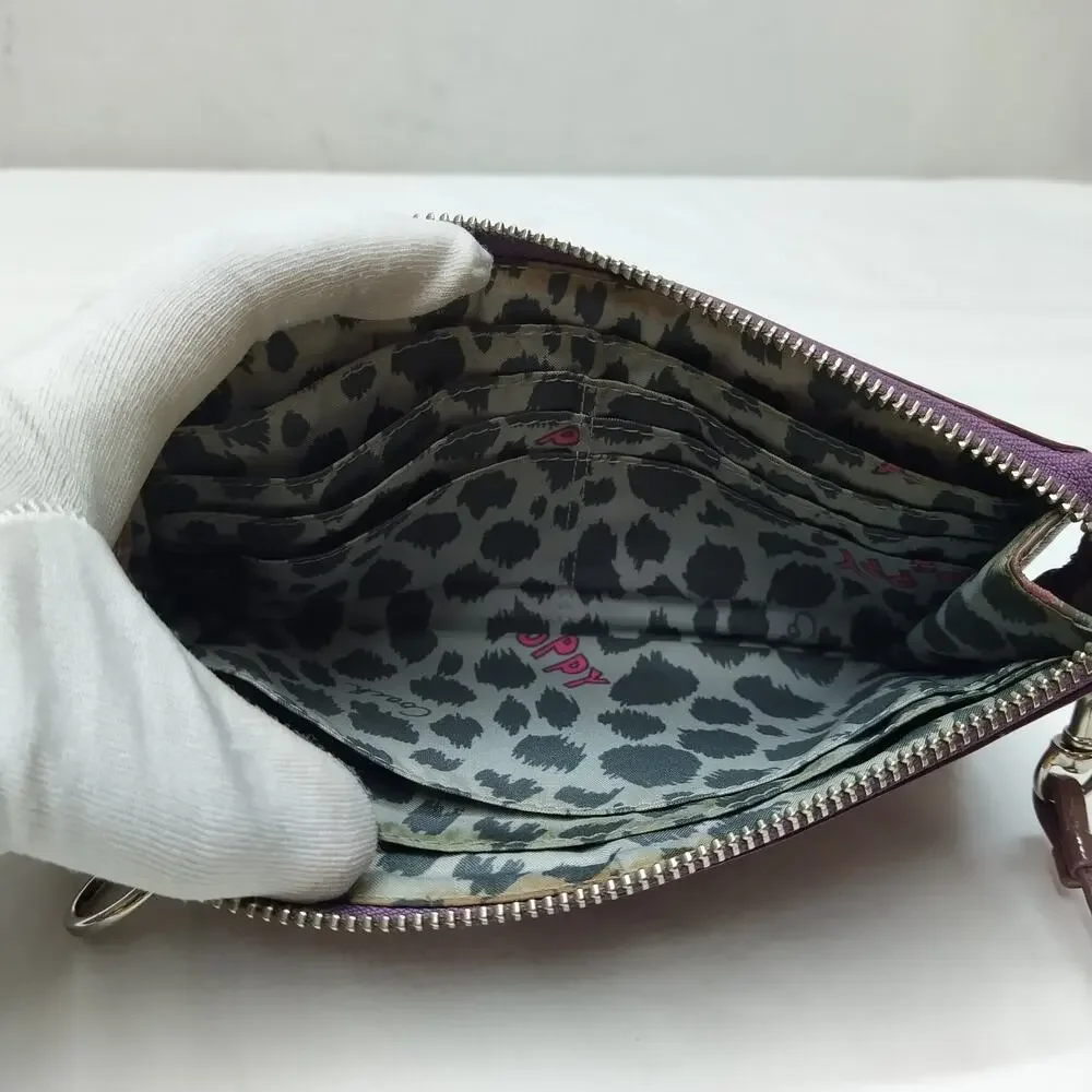 Coach poppy purple